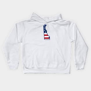 Stars and Stripes Delaware Kids Hoodie